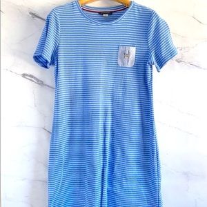 Tommy Hilfiger Nautical Striped SS Dress Size Small